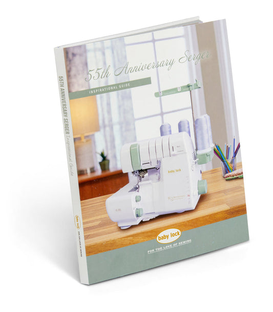 baby lock Inspirational Guide for 55th Anniversary Serger