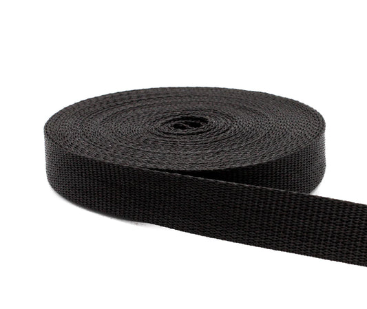 PolyPro Belting & Strapping Black 1in - Fabany