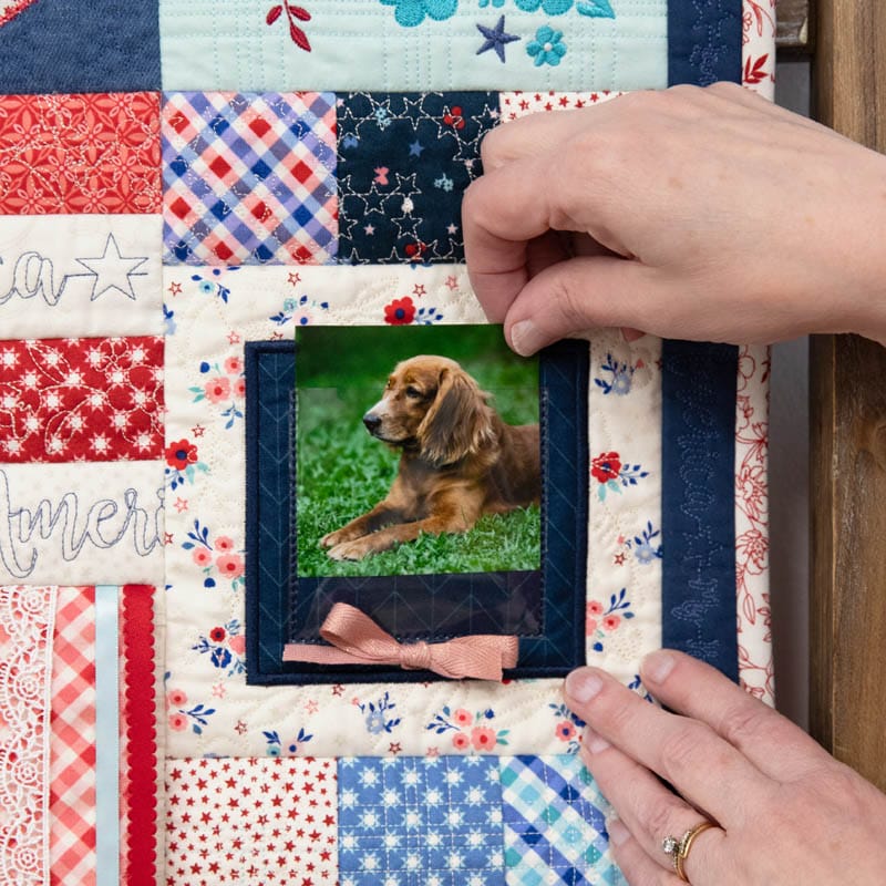 Kimberbell Star-Spangled Beauty Ladder Quilt