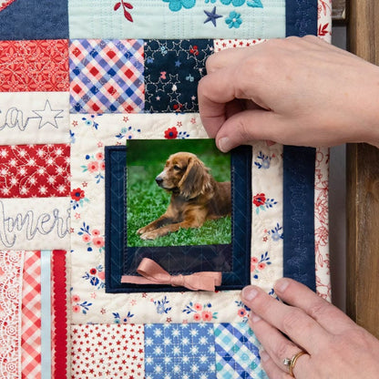 Kimberbell Star-Spangled Beauty Ladder Quilt
