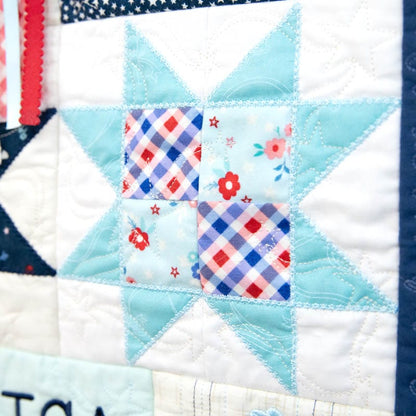 Kimberbell Star-Spangled Beauty Ladder Quilt
