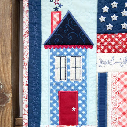 Kimberbell Star-Spangled Beauty Ladder Quilt