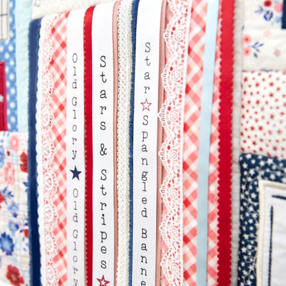 Kimberbell Star-Spangled Beauty Ladder Quilt Embellishment Kit
