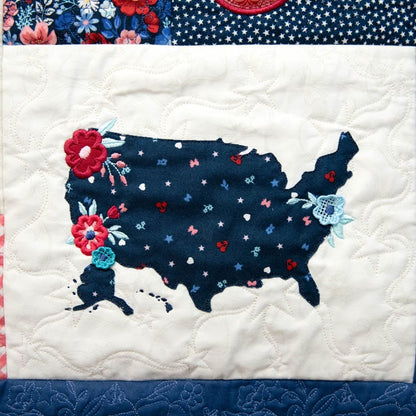 Kimberbell Star-Spangled Beauty Ladder Quilt