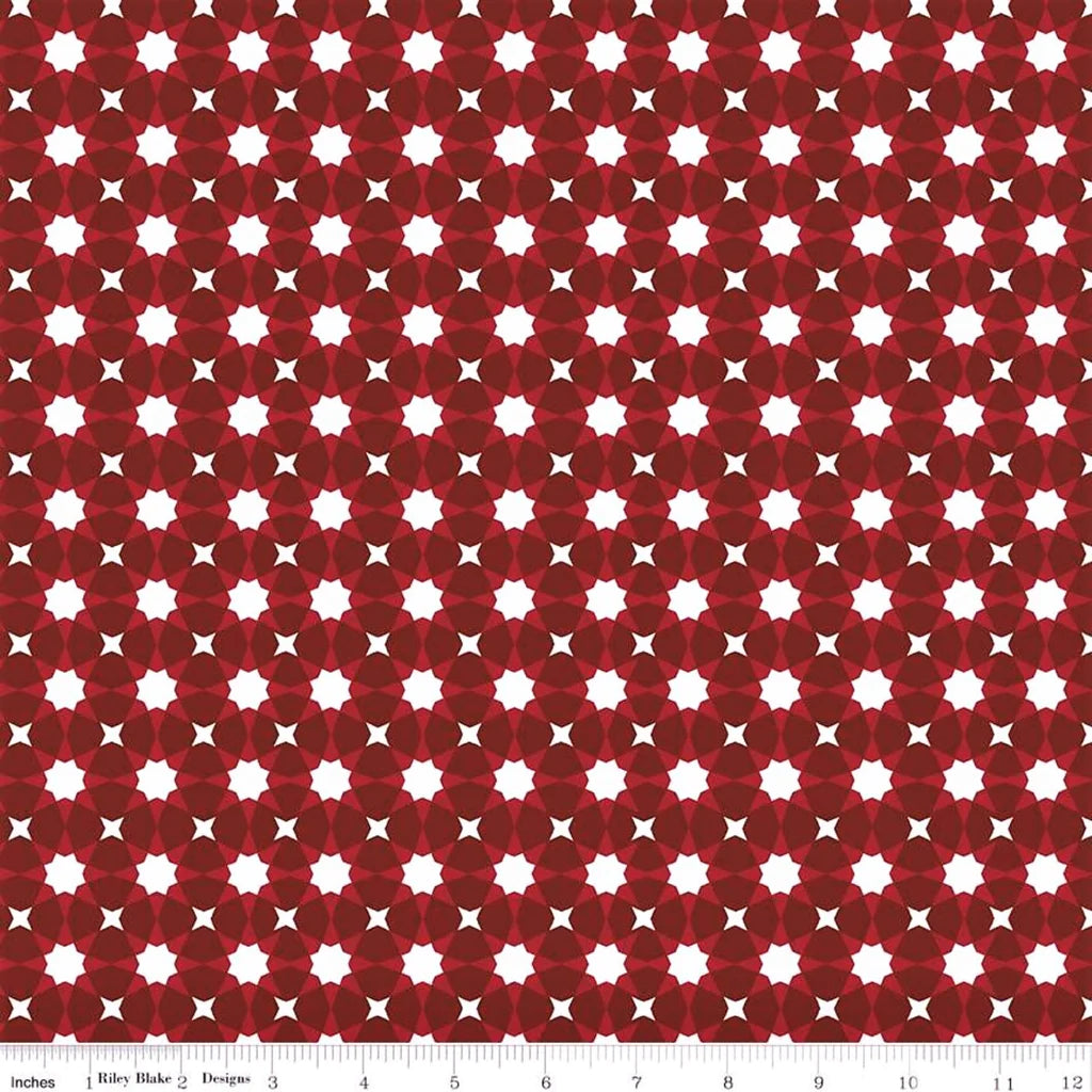 American Dream Red - Riley Blake