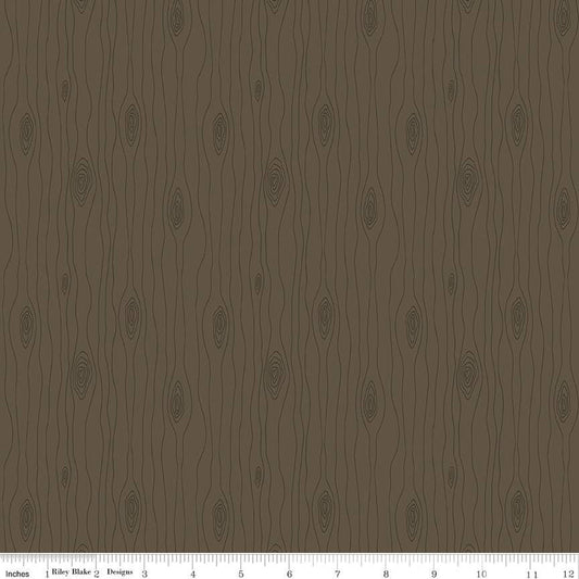 Love You S'more Bark C12145 Brown by Riley Blake Designs