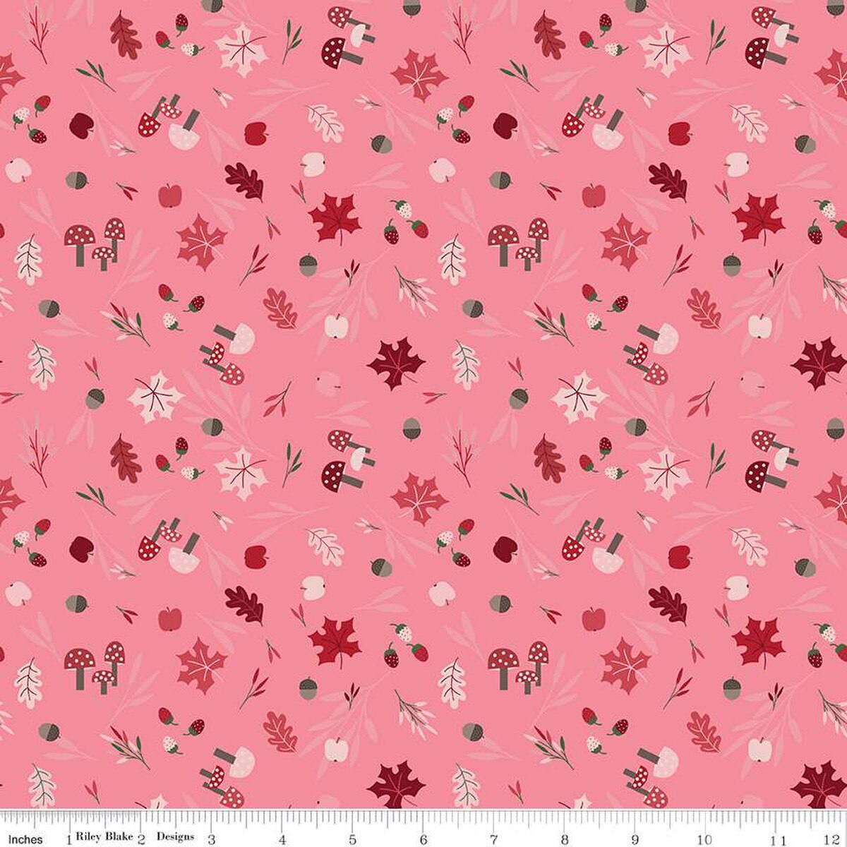 To Grandmother's House Foraging in the Forest Rose - Riley Blake