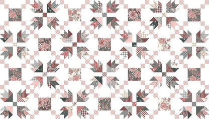 A Walk on the Prairie Prairie Chain Cheater White - Riley Blake Designs