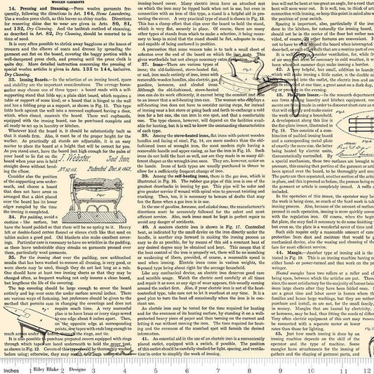 Press On Clothing Care Copy Parchment - Riley Blake Designs