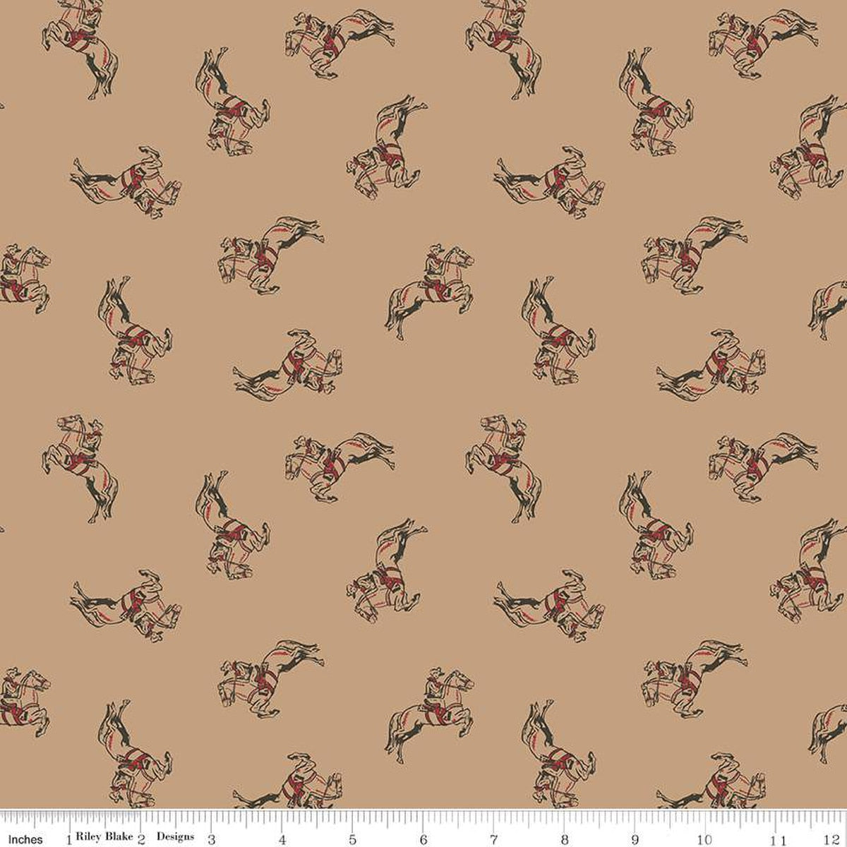 Cowboys Cowboy Tea Dye - Riley Blake Designs