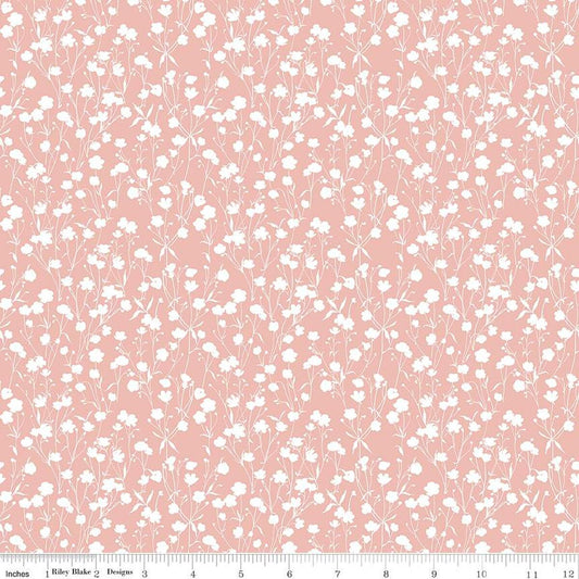 Love Me More Tonal Coral - Riley Blake Designs