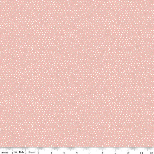 Love Me More Seeds Coral - Riley Blake Designs