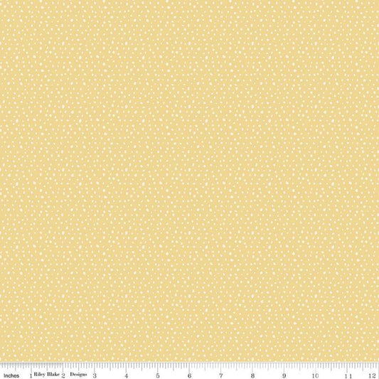Love Me More Seeds Yellow - Riley Blake Designs