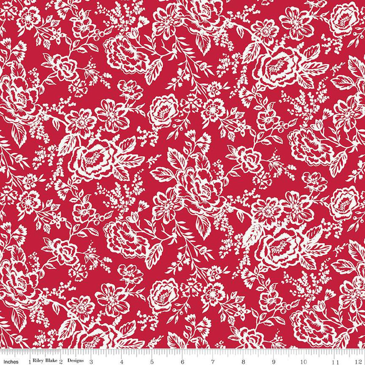 Red Delicious Apple Tart Red - Riley Blake Designs