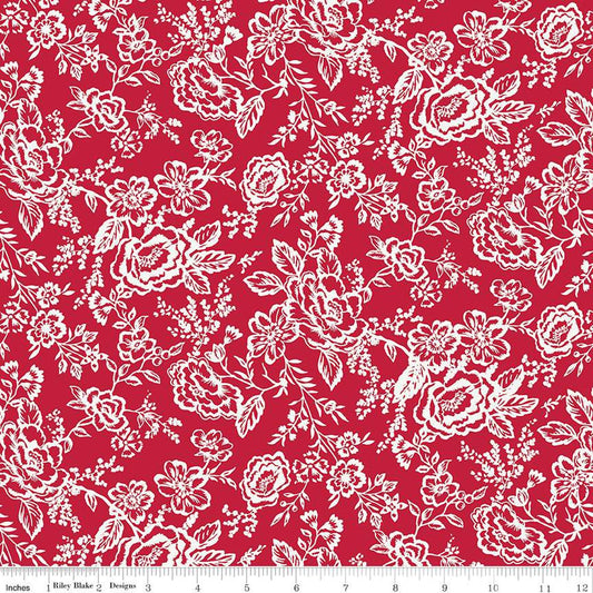 Red Delicious Apple Tart Red - Riley Blake Designs