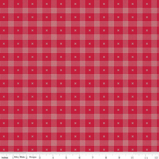 Red Delicious Candy Apple Red - Riley Blake Designs
