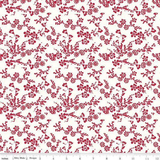 Red Delicious Velvet Cloud - Riley Blake Designs