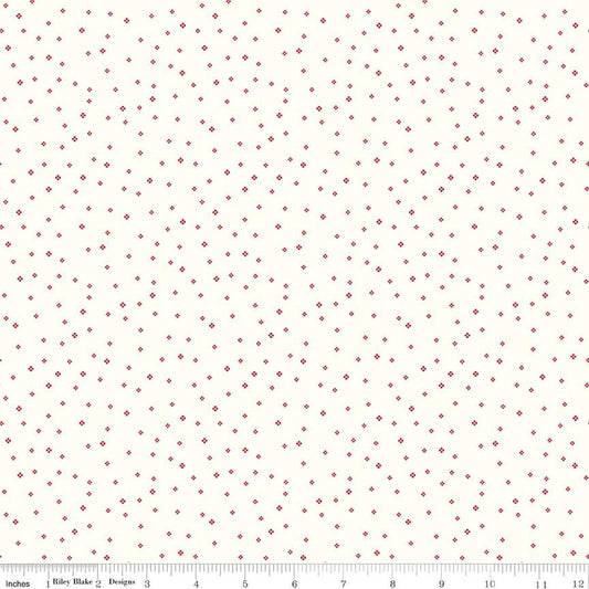 Red Delicious Pomegranate Sorbet Cloud - Riley Blake Designs