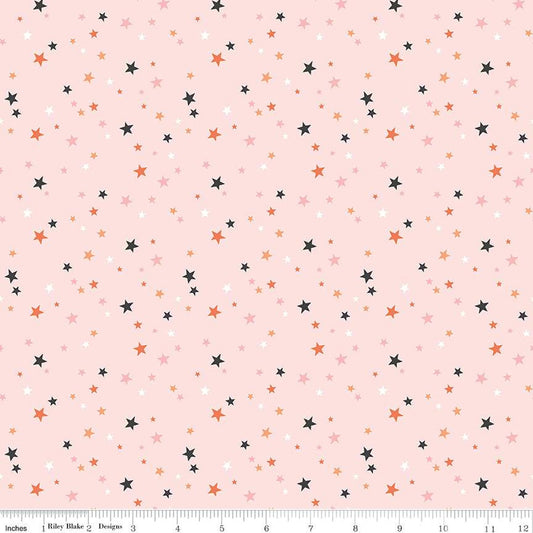 Hey Pumpkin Stars Blush - Riley Blake Designs