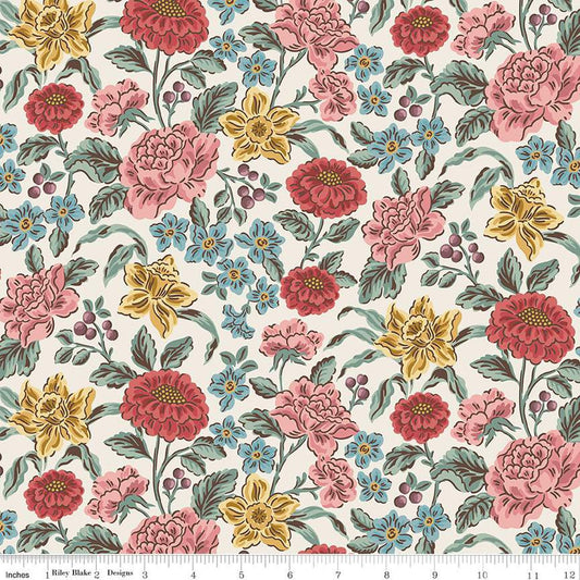 Emma Hartfield Cream - Riley Blake Designs