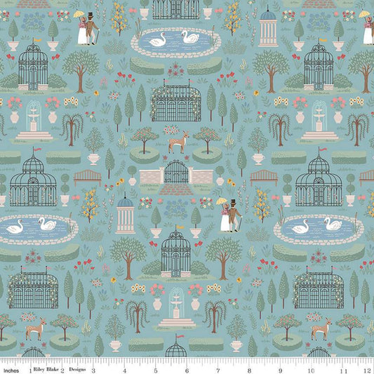 Emma Highbury Blue - Riley Blake Designs