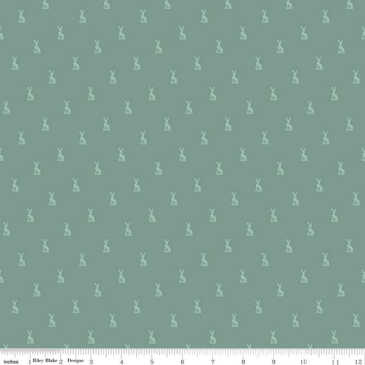 Emma Austen Family Crest Green - Riley Blake Designs