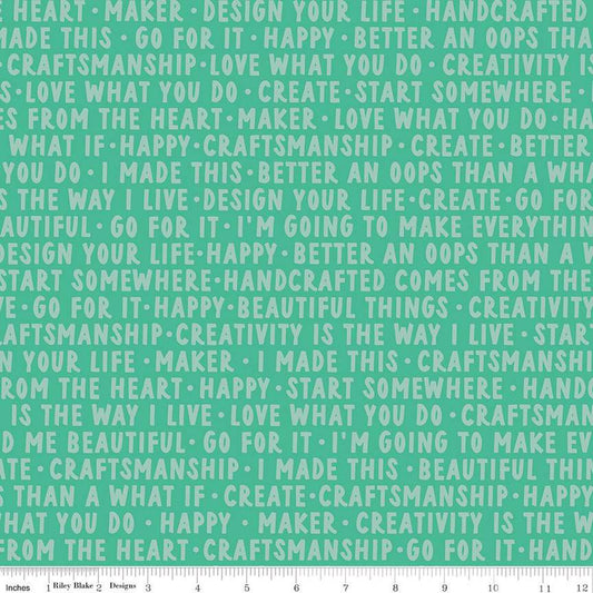 Hand Made Words Alpine - Riley Blake Designs