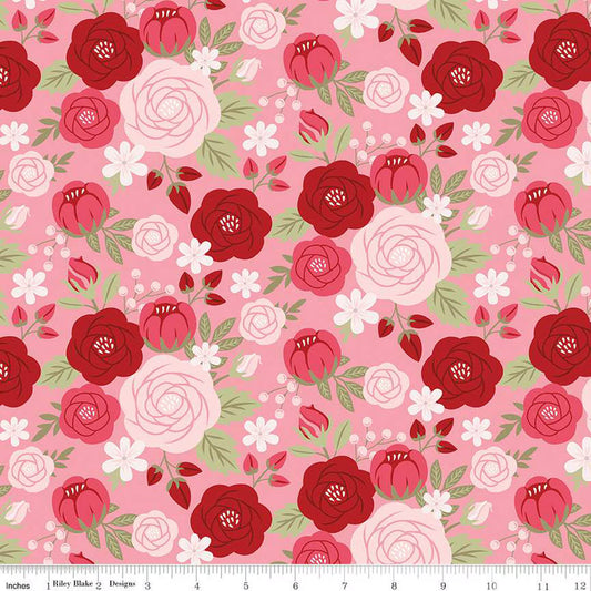 Sew In Love Main Rose - Riley Blake Designs