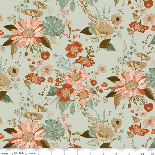 Morning Latte Main Songbird - Riley Blake Designs