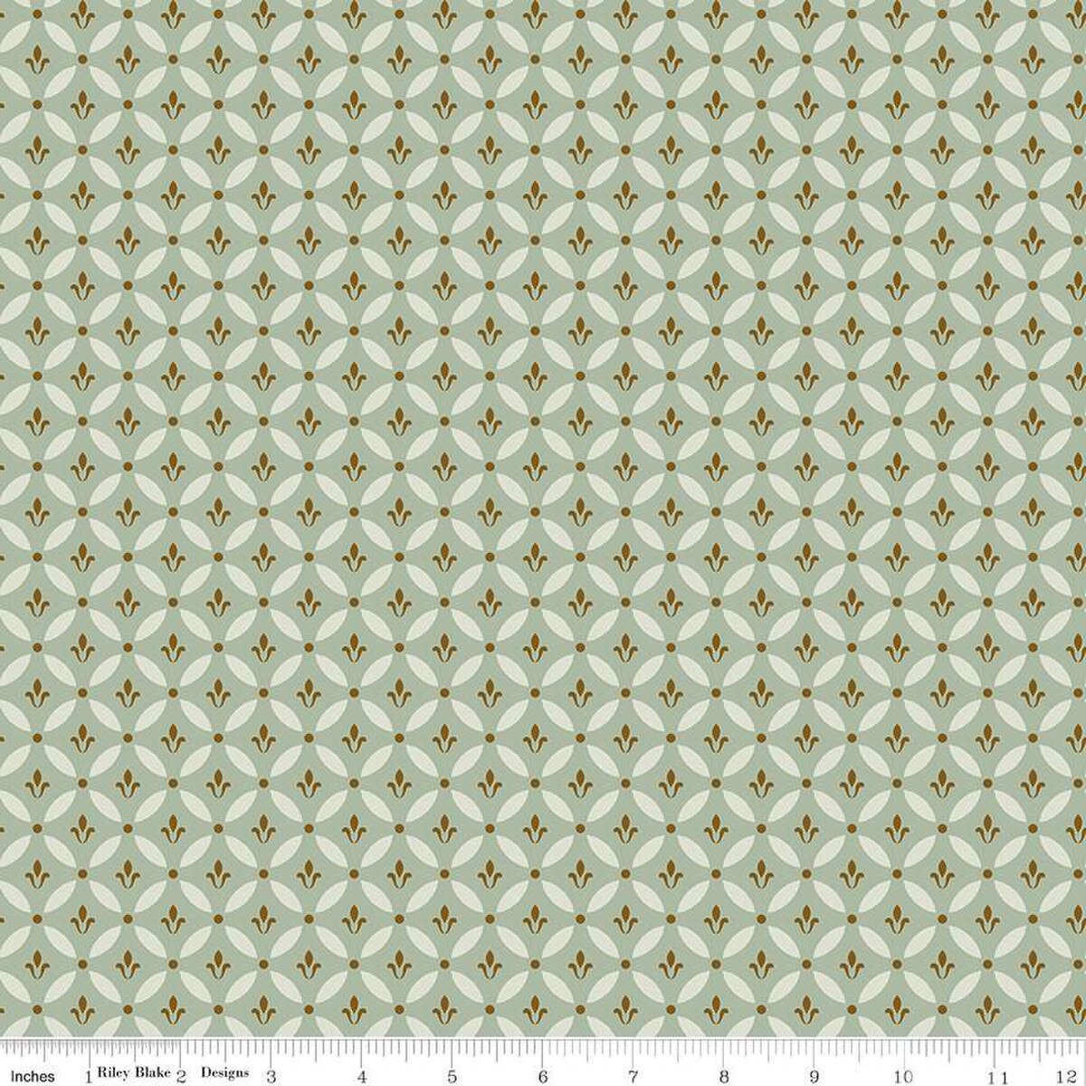 Morning Latte Tile Aloe - Riley Blake Designs