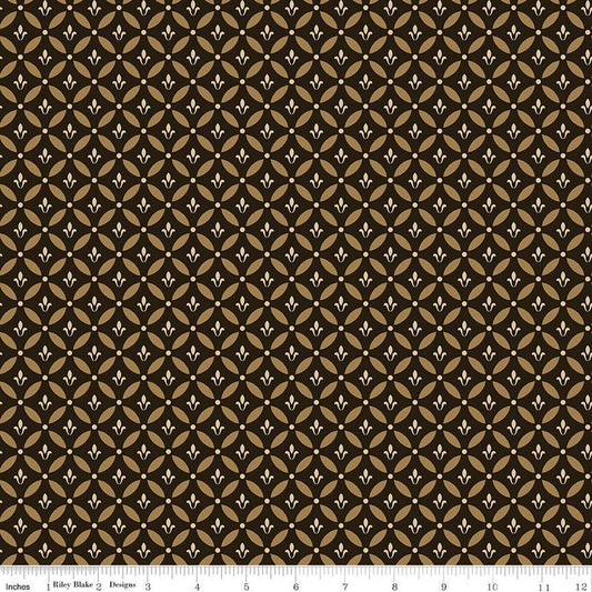 Morning Latte Tile Espresso - Riley Blake Designs