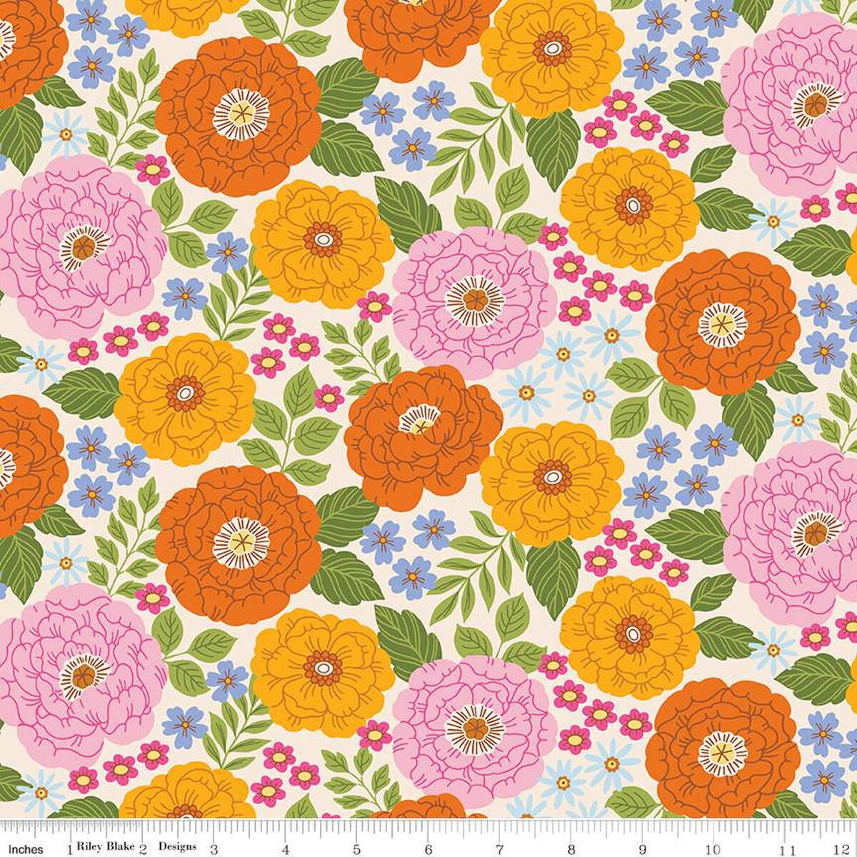 Little Darlin' Main Cream - Riley Blake Designs