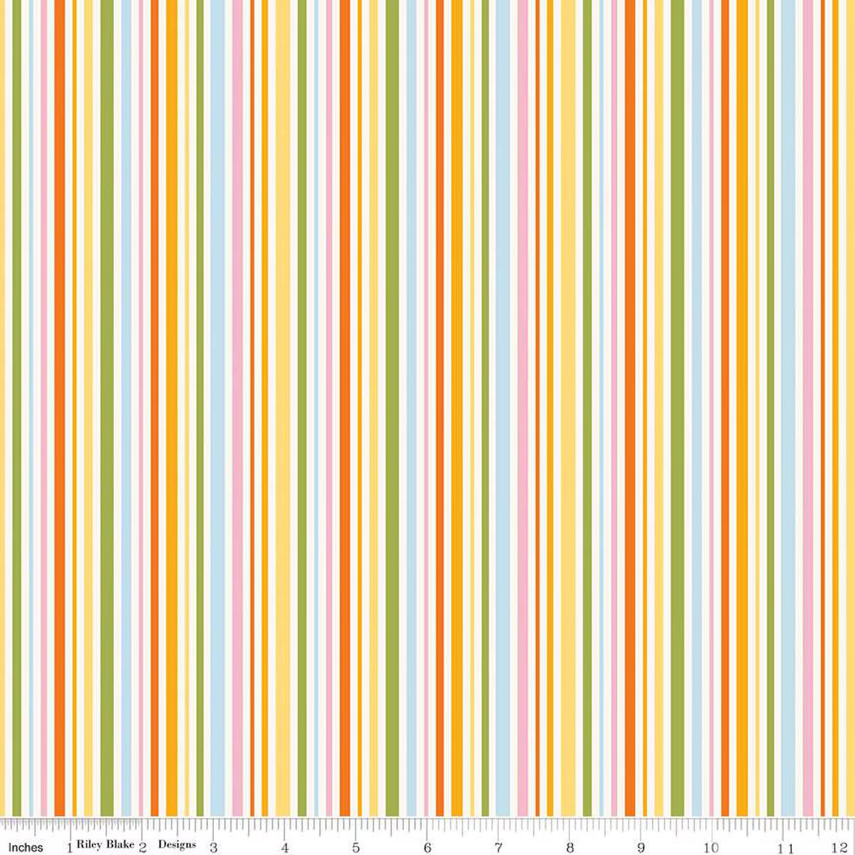 Little Darlin' Stripes Multi - Riley Blake Designs