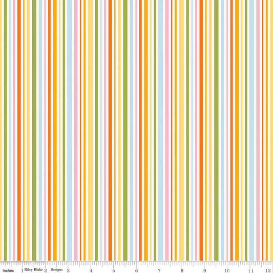 Little Darlin' Stripes Multi - Riley Blake Designs