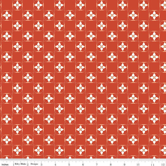 Utah Quilt Squares Orange - Riley Blake Designs