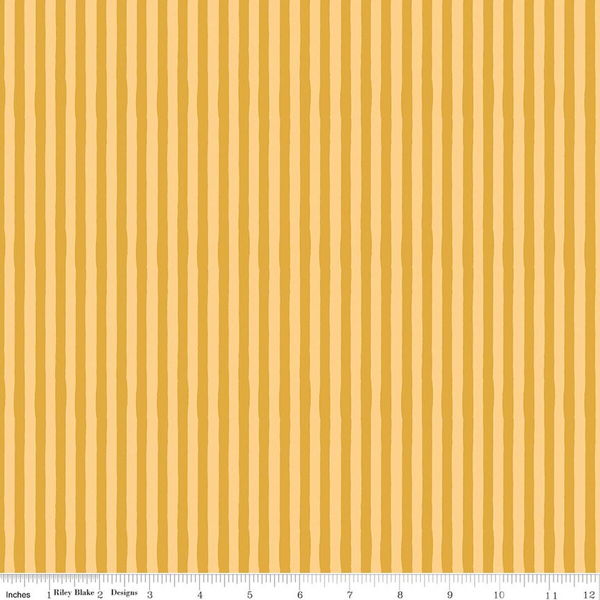 Utah Stripes Gold - Riley Blake Designs
