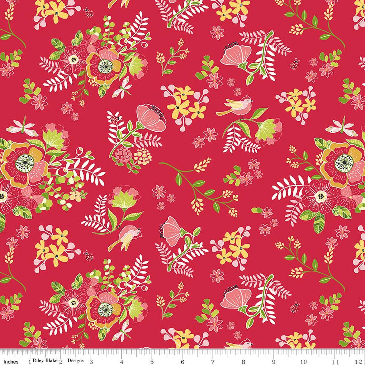 Awakening Spring Palette Cayenne - Riley Blake Designs