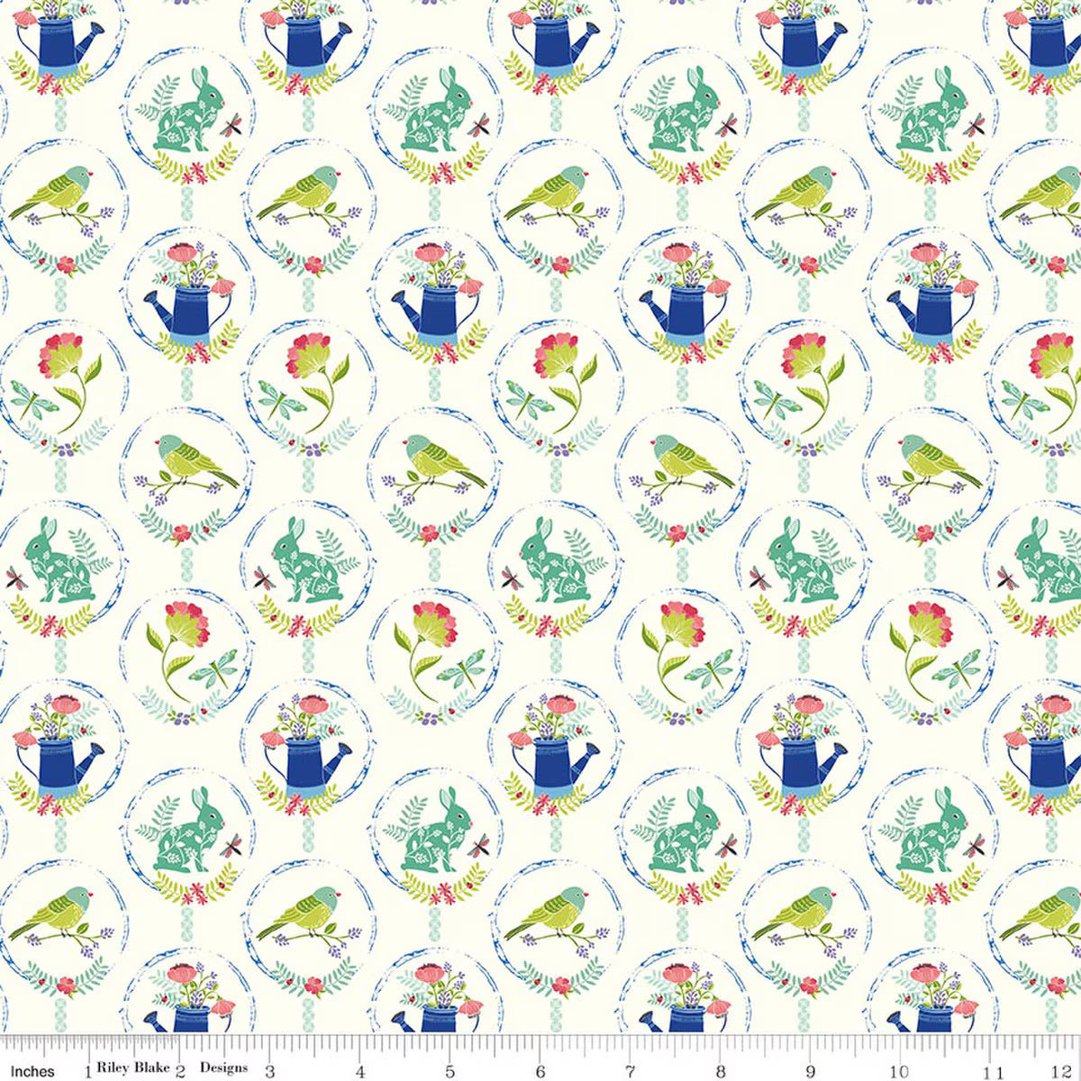 Awakening Spring Charms Cream - Riley Blake Designs