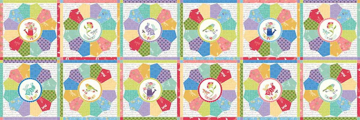 Awakening Cheater Print Multi - Riley Blake Designs