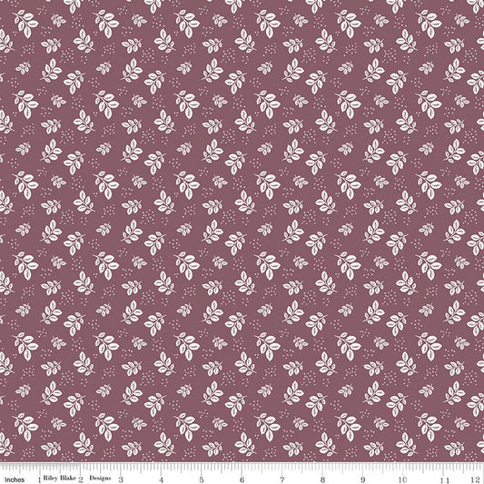 Renew Leaves Purple - Riley Blake Designs