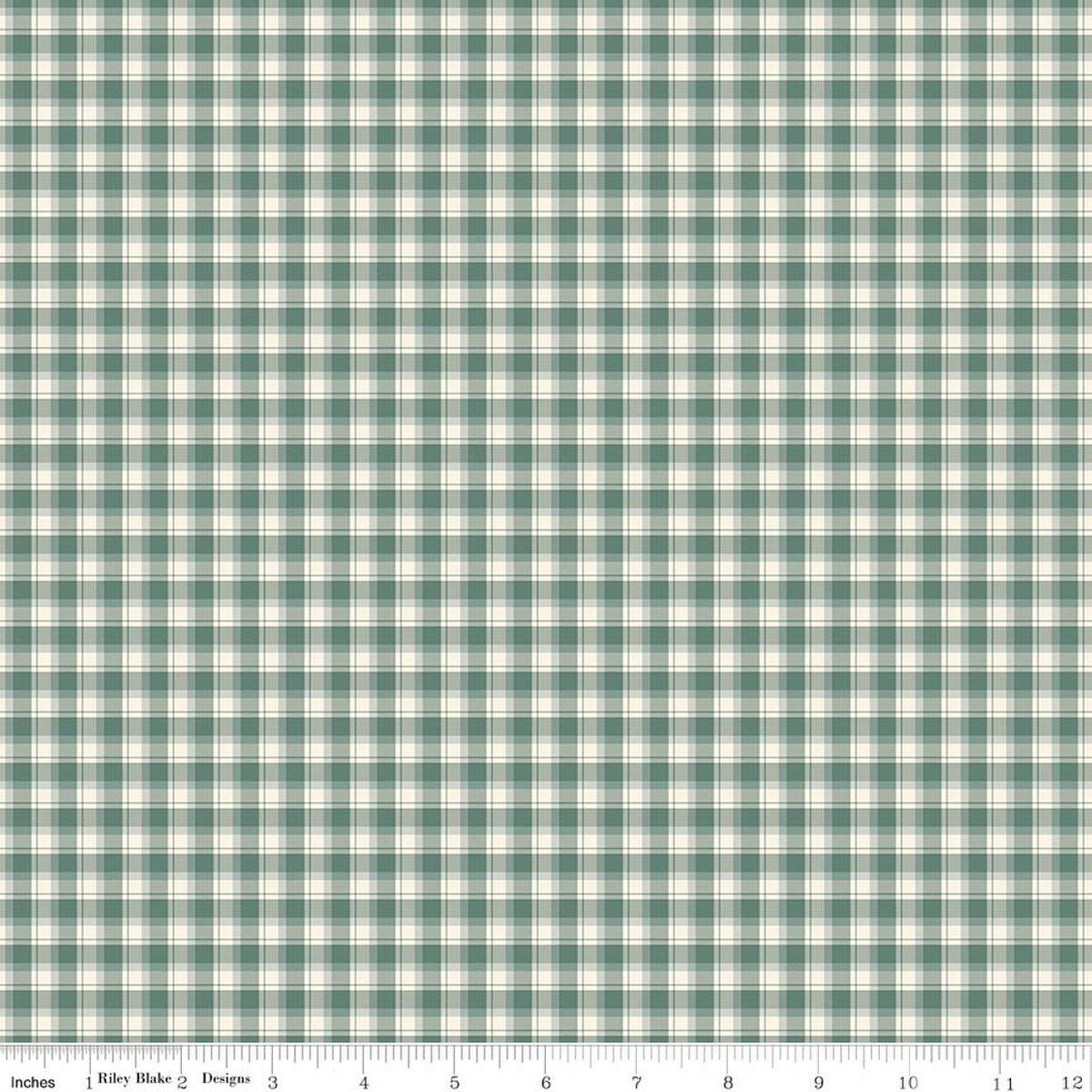 Renew Plaid Aqua - Riley Blake Designs