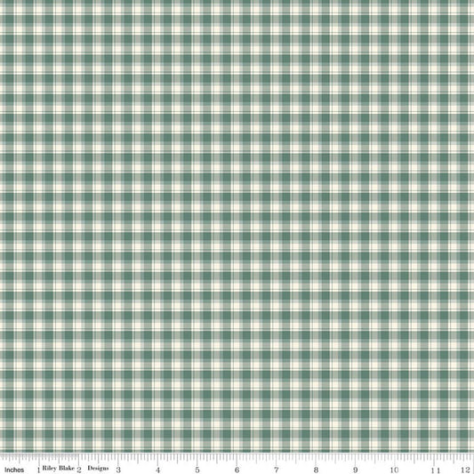 Renew Plaid Aqua - Riley Blake Designs