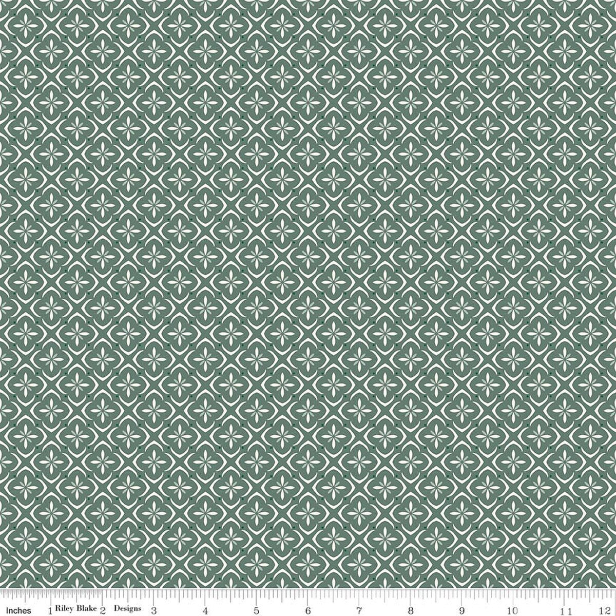 Renew Tile Aqua - Riley Blake Designs