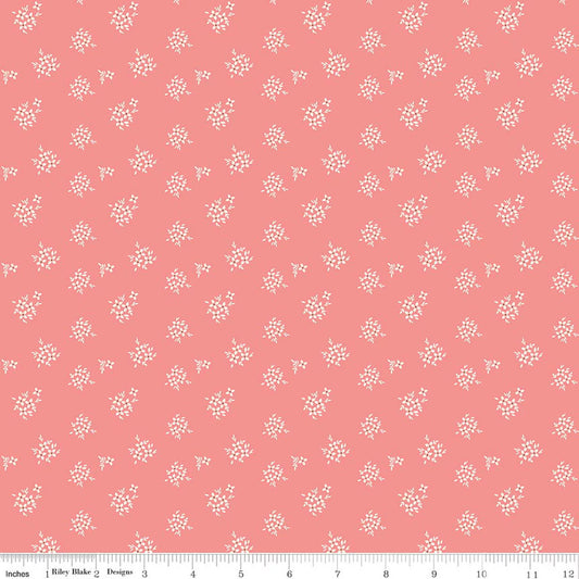 Renew Ditsy Coral - Riley Blake Designs