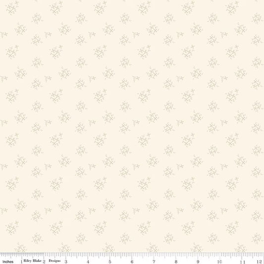 Renew Ditsy Latte - Riley Blake Designs