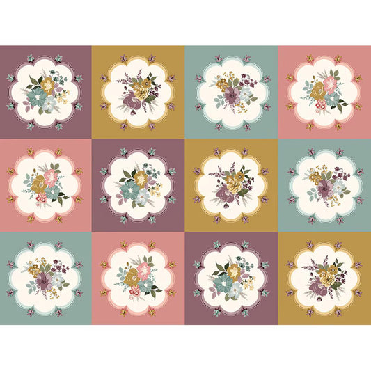 Renew Doilies Cheater Print Multi - Riley Blake Designs