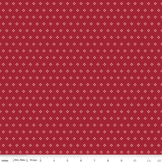 Berry & Sage Eyelet Cherry Tart - Riley Blake Designs