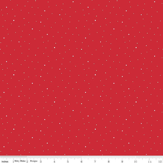 Dapple Dot Riley Red - Riley Blake Designs