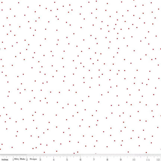 Pin Dot Red- Riley Blake Designs