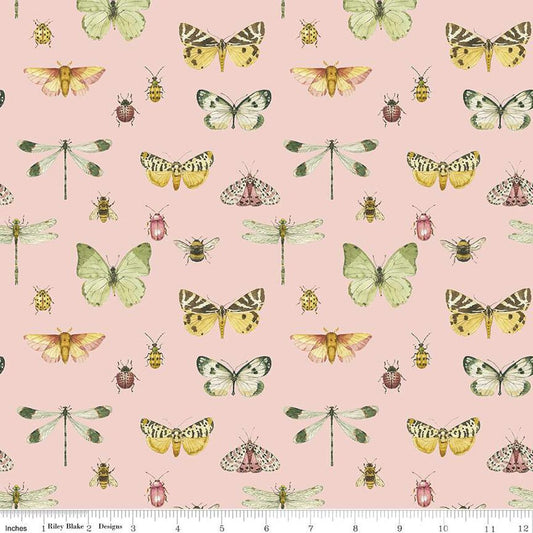 Love Me More Flutter Blush - Riley Blake Designs